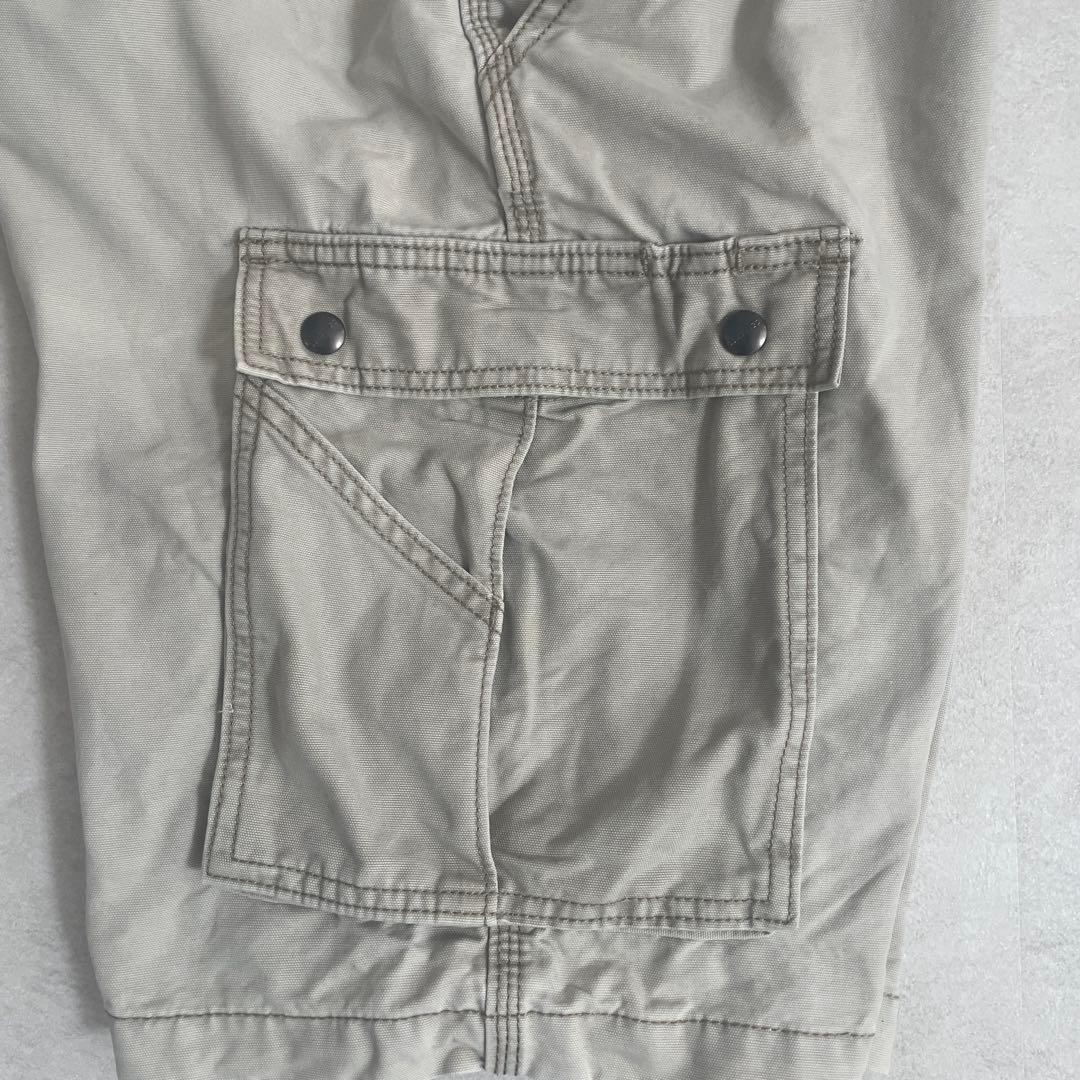 古着 carhartt ハーフパンツ サイズ34 ホワイト