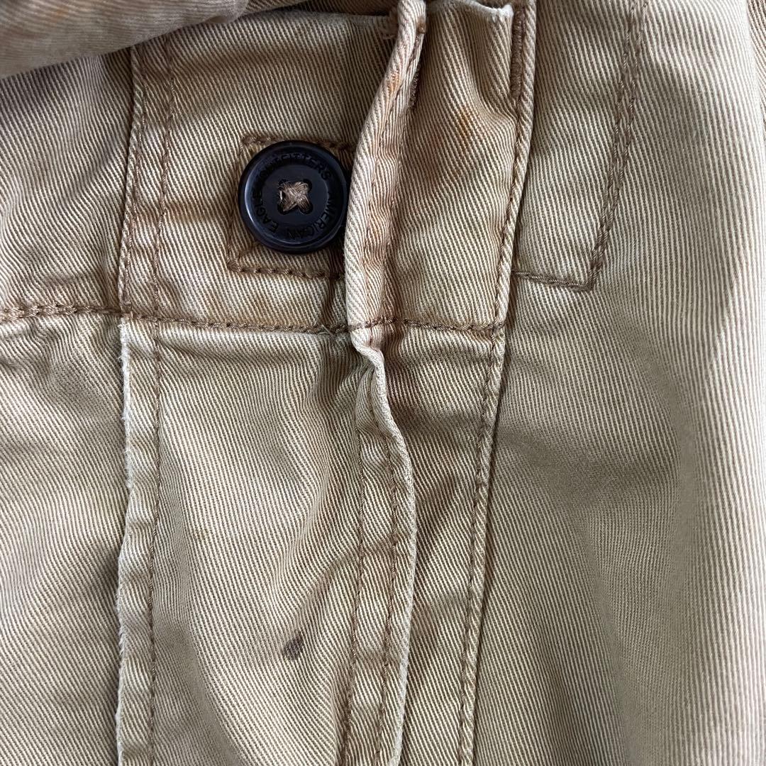 古着AMERICAN EAGLE アメカジ ベージュ ハーフパンツ サイズ30