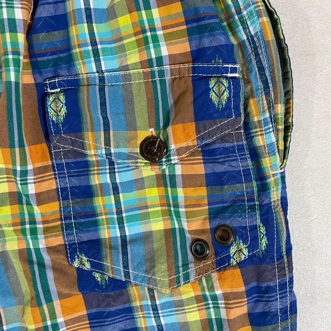 【美品】POLO RALPH LAUREN スイムショーツ XXL チェック柄