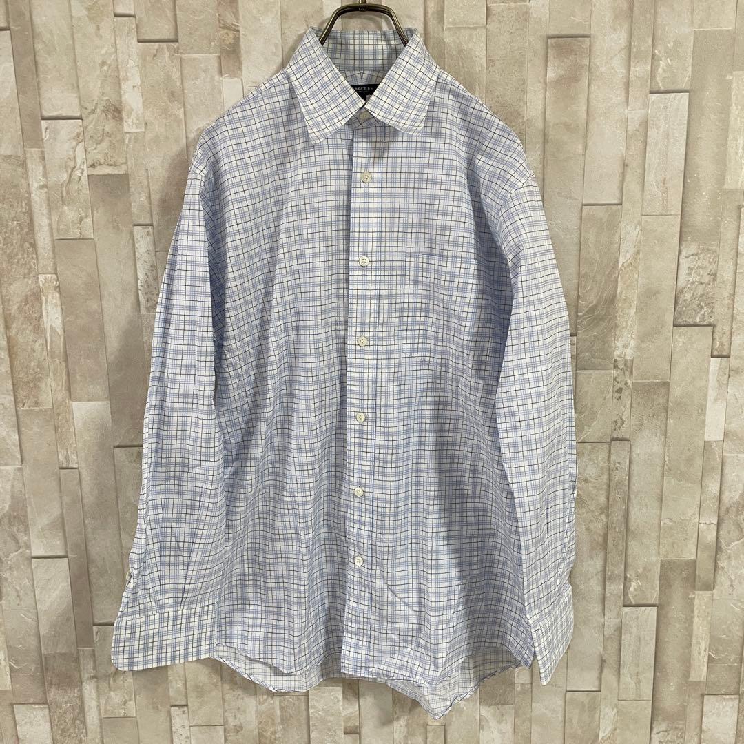 【美品】BURBERRY LONDON 長袖シャツ サイズM チェック柄