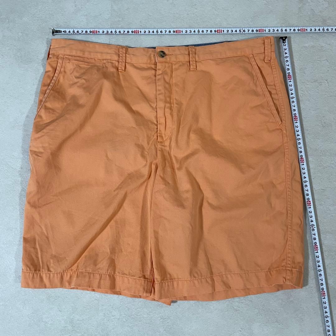 古着POLO RALPH LAUREN ハーフパンツ サイズ40 オレンジ