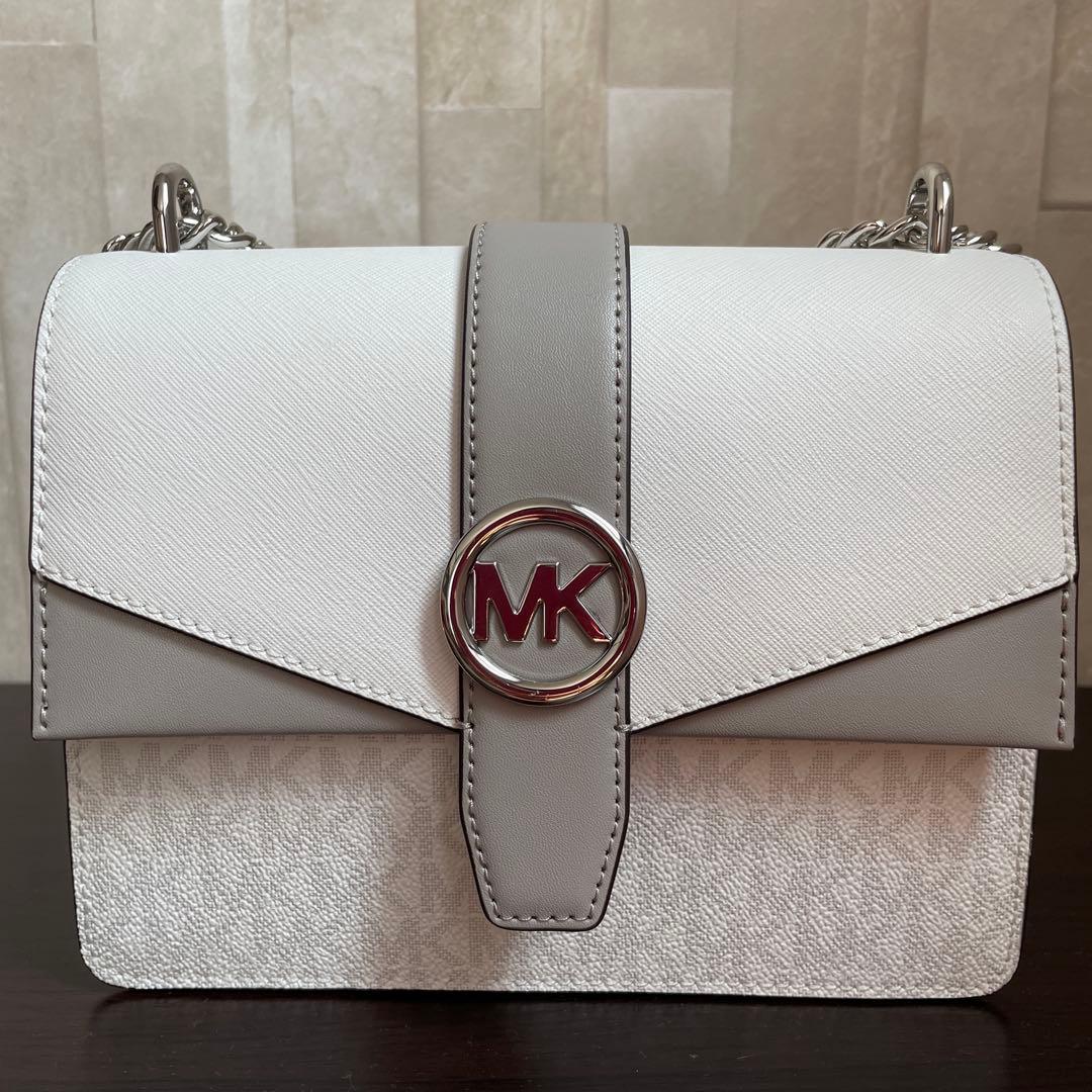 最終値下げ！訳あり新品 MICHAEL KORS ショルダーバッグ ホワイト
