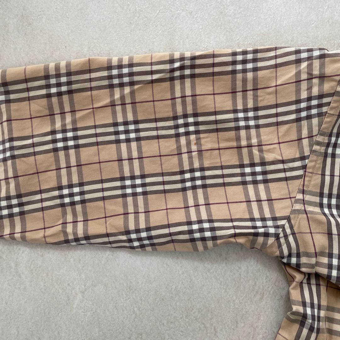 古着 BURBERRY LONDON 長袖シャツ サイズL バーバリーチェック