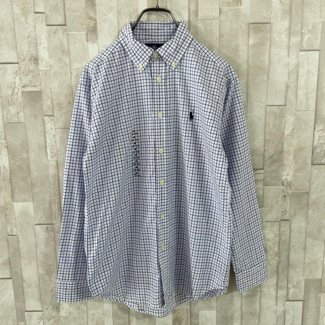 【新品未使用タグ付】90s RALPH LAUREN ポニー刺繍 チェック柄