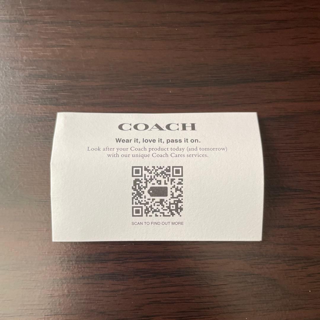 訳あり新品 COACH トートバッグ ブラックチェリー