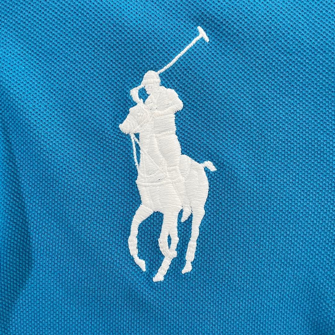 90s 古着 POLO RALPH LAUREN ビックポニー 半袖ポロシャツ