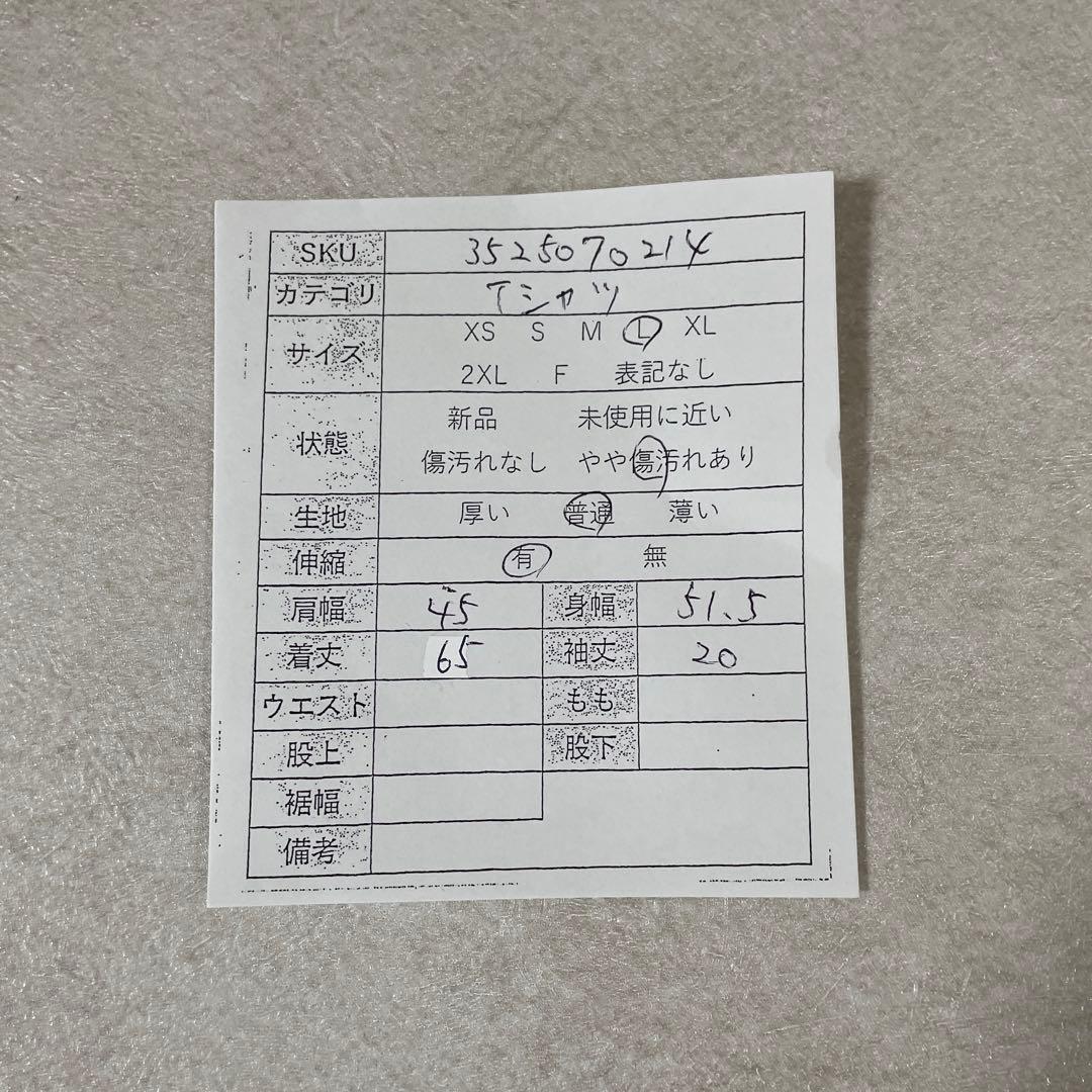 古着 Champion 半袖Tシャツ サイズL ホワイト
