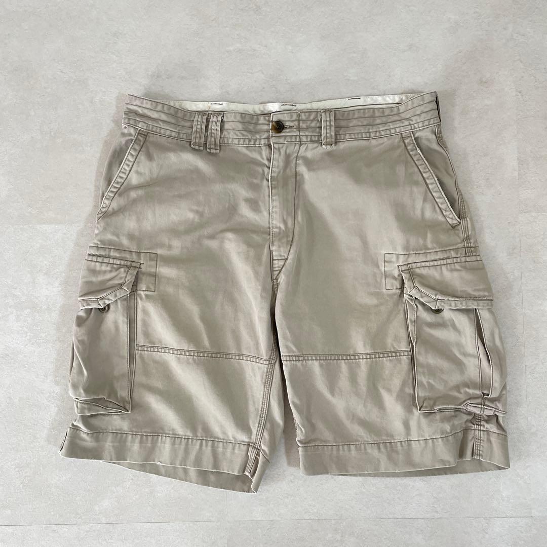90s POLO RALPH LAUREN ハーフパンツ サイズ38 ベージュ