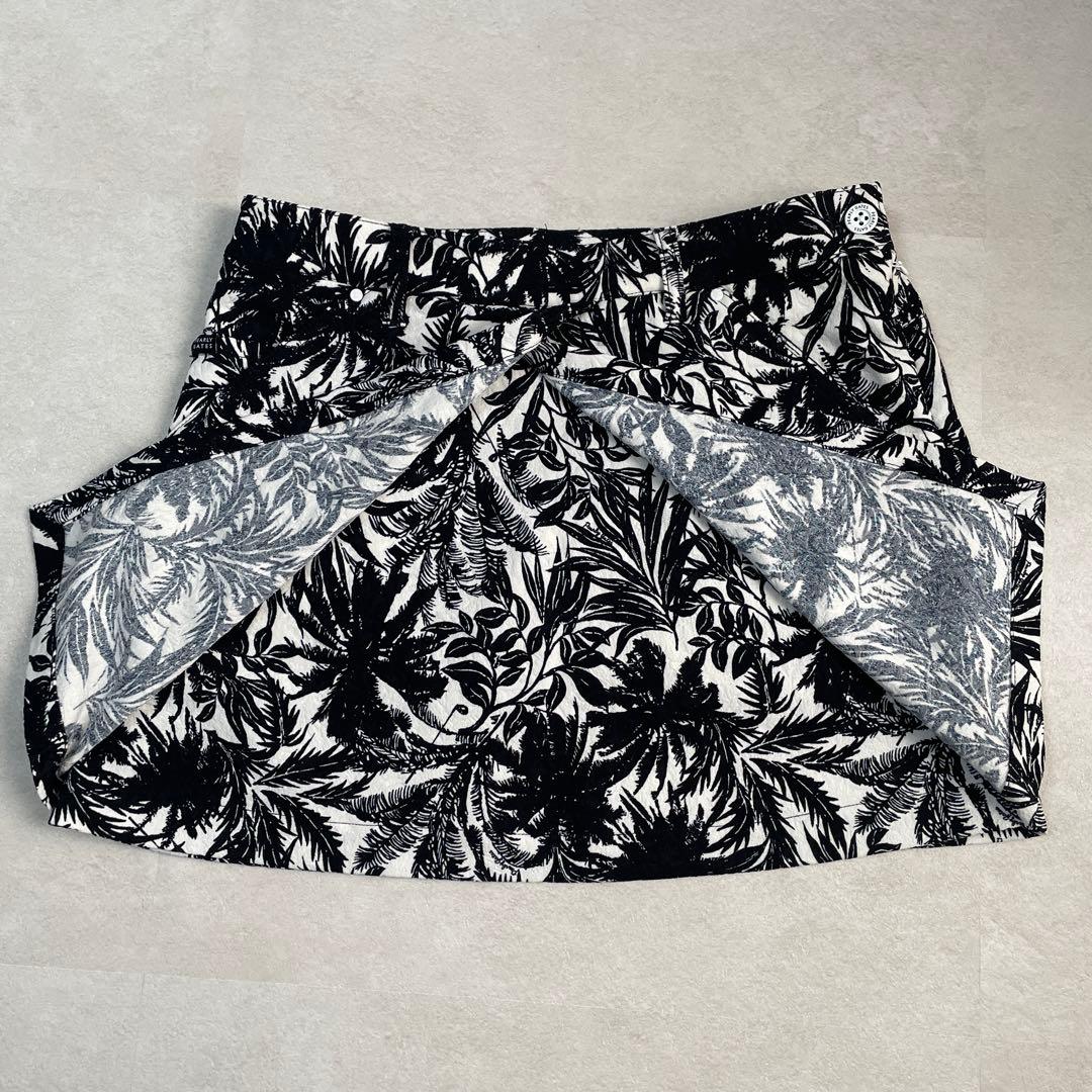 【美品】 PEARLY GATES ミニスカート ゴルフウェア 花柄 サイズ1