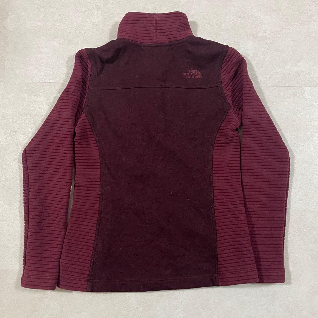 【美品】THE NORTH FACE フリースジャケット S ワインレッド