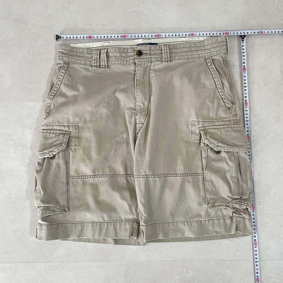 90s POLO RALPH LAUREN ハーフパンツ サイズ38 ベージュ