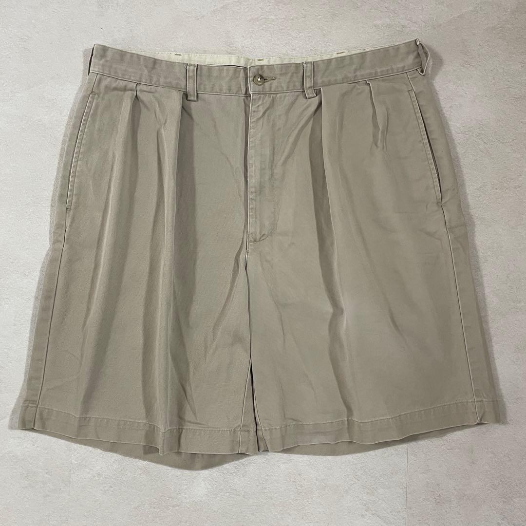 【美品】90s POLO RALPH LAUREN ハーフパンツ 36 ベージュ