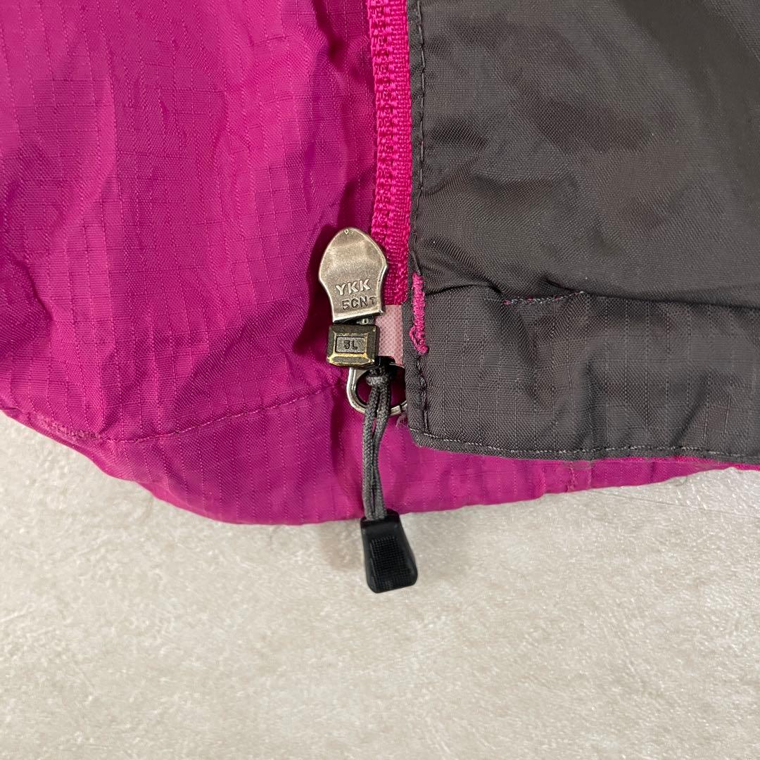 古着 THE NORTH FACE マウンテンパーカー HYVENT 紫色 L