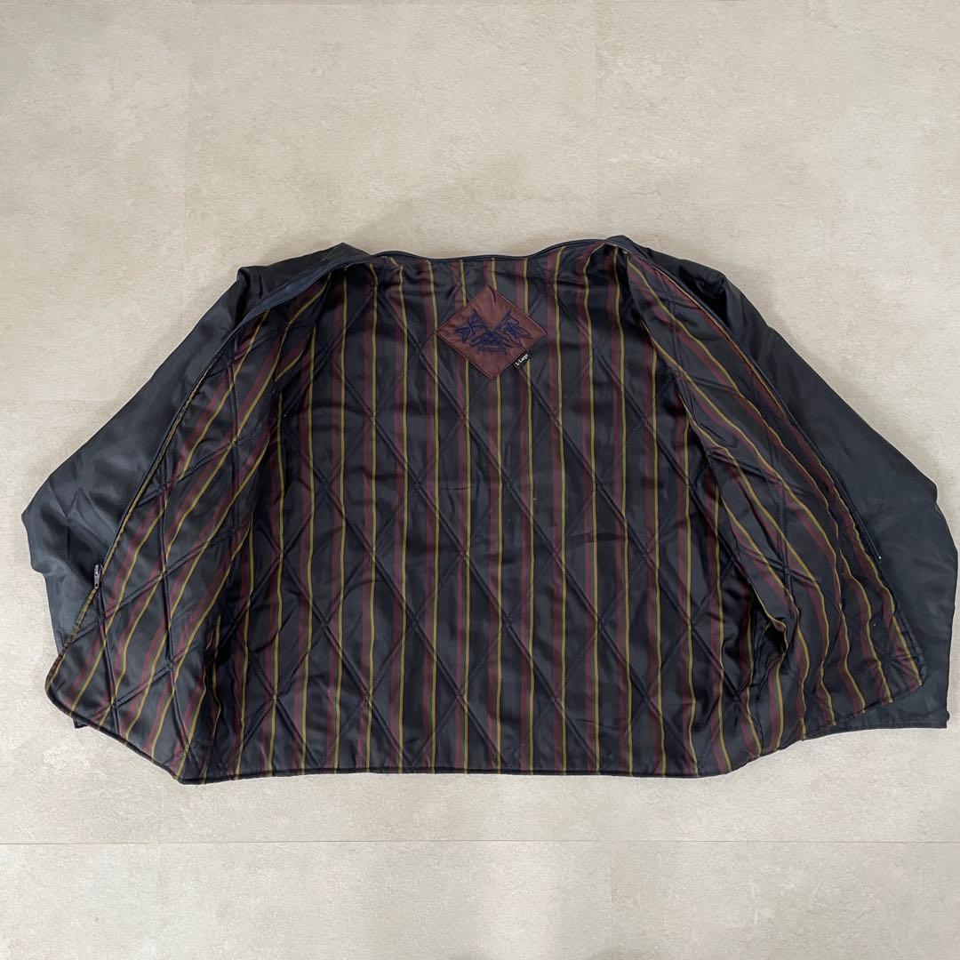 【2枚組】90s BURBERRYS ブルゾン ジャンパー ロゴ刺繍 XL