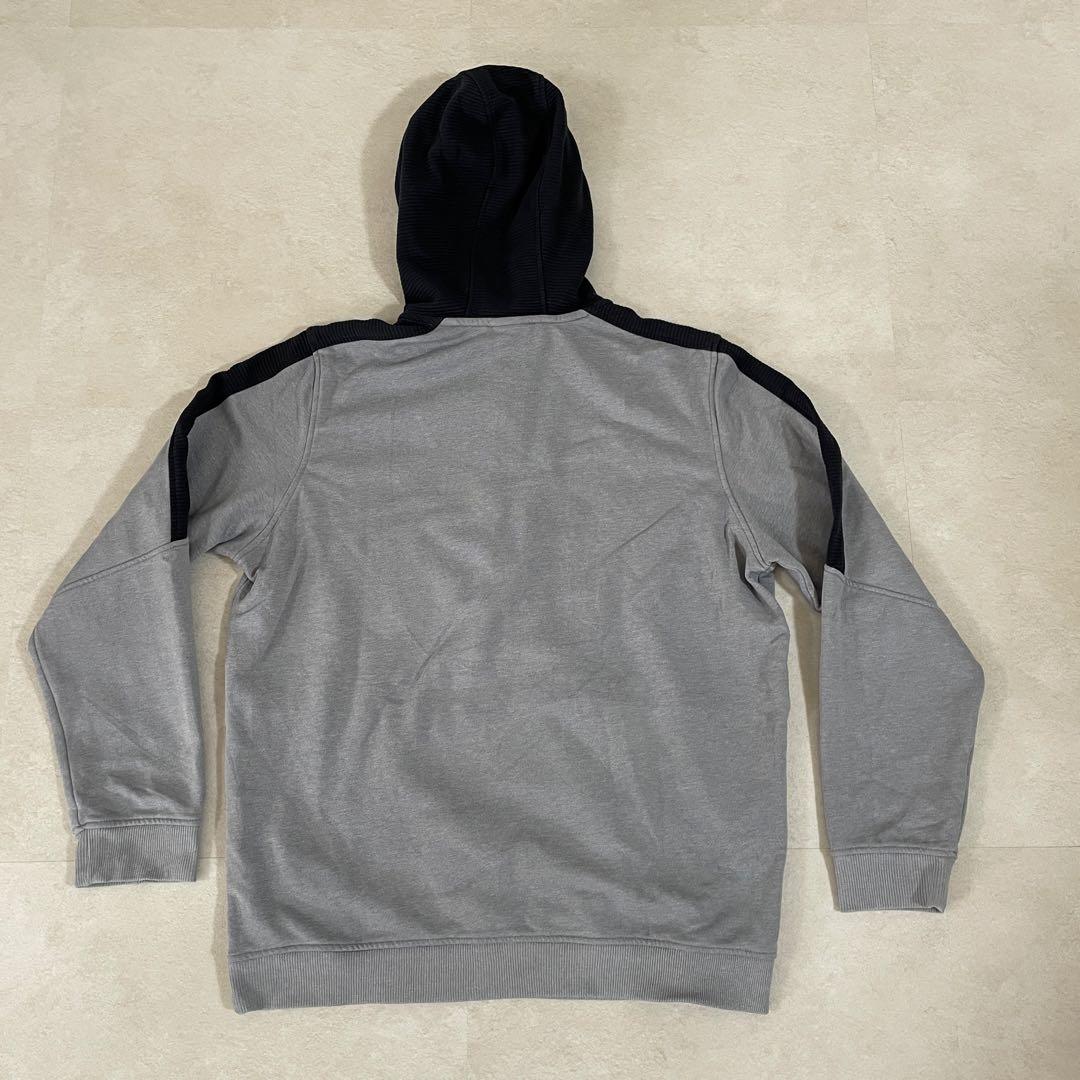 古着 UNDER ARMOUR ハーフジップ プルオーバー パーカー L