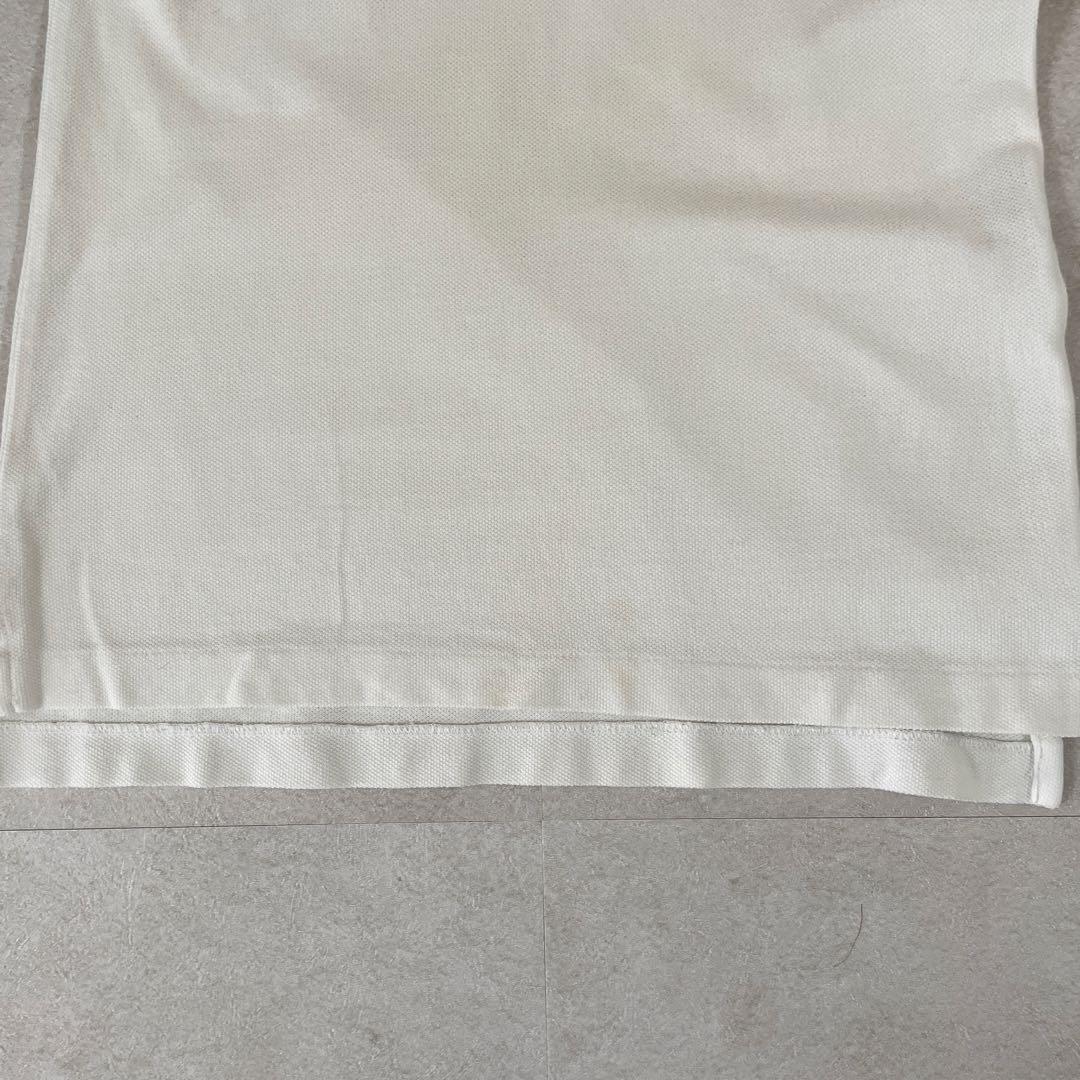 90s POLO RALPH LAUREN 半袖ポロシャツ XS ホワイト