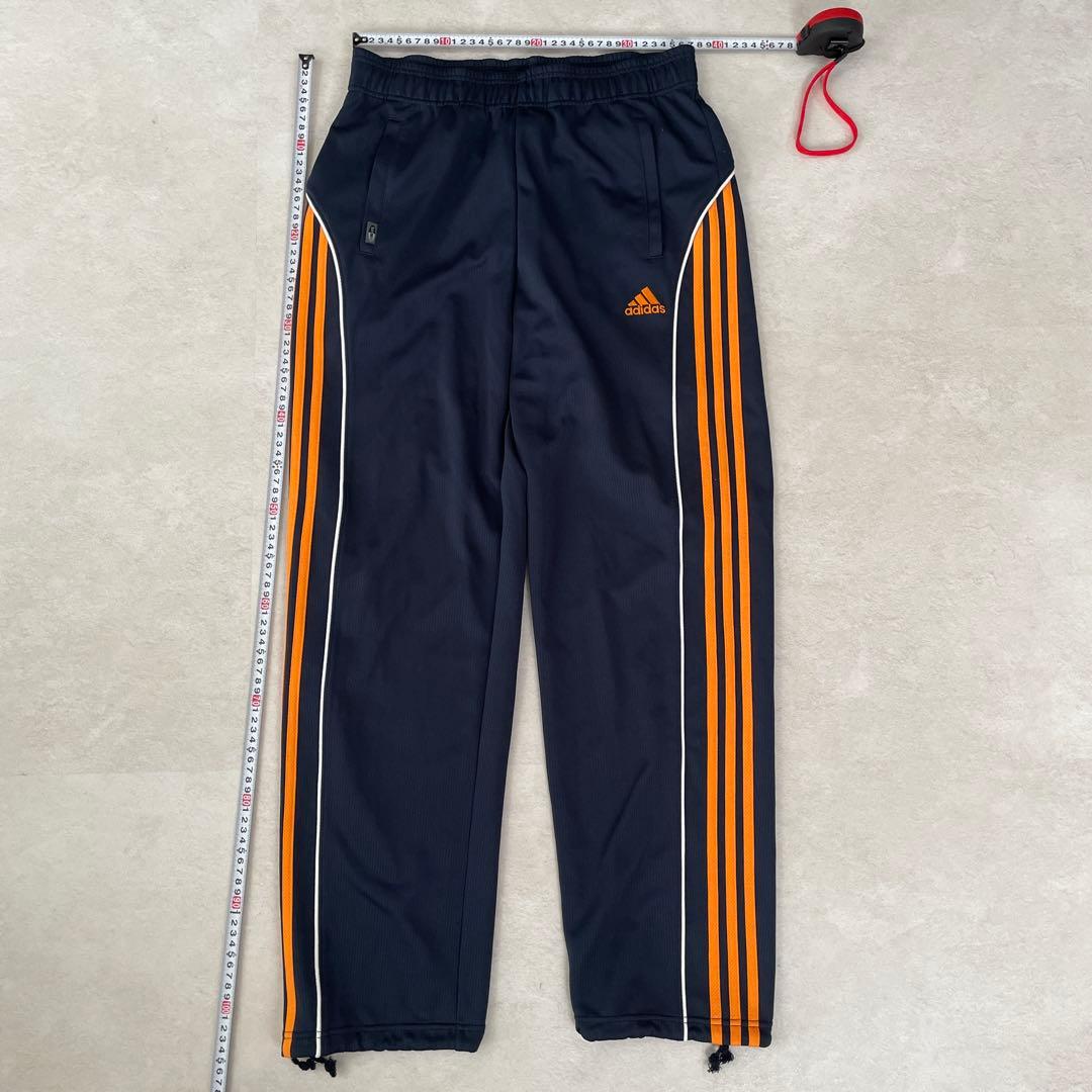 古着 adidas トラックパンツ CLIMA365 3ストライプス L