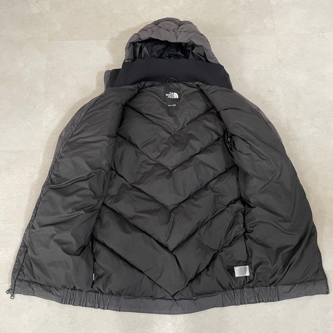 古着 THE NORTH FACE ロングダウンジャケット サイズS ブラック