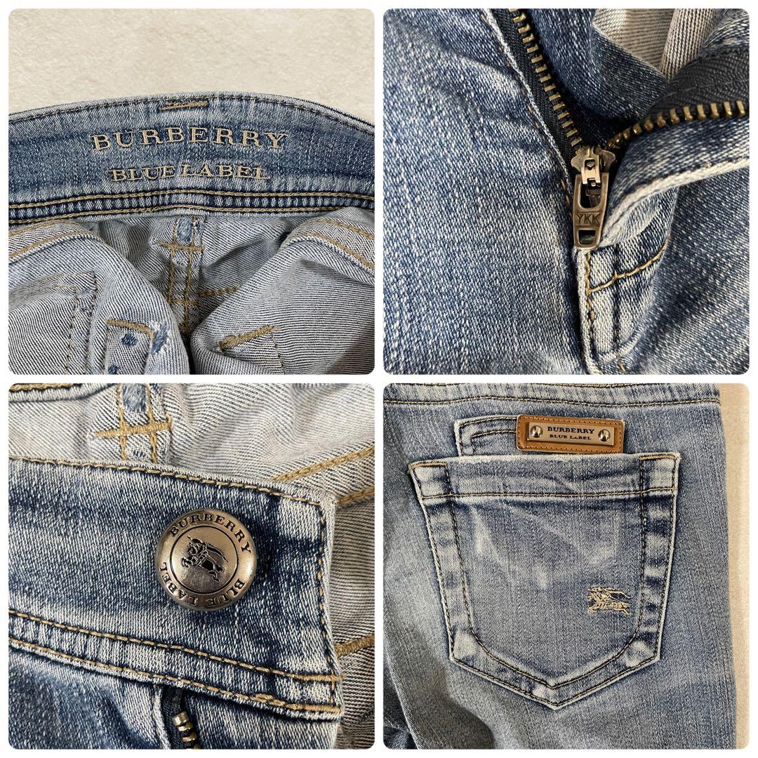 古着 BURBERRY LONDON BLUE LABEL デニムパンツ 38