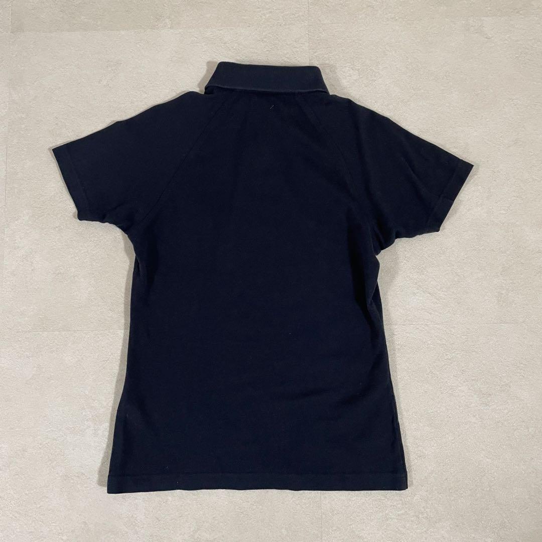 【美品】BURBERRY LONDON 半袖ポロシャツ バーバリーチェック 黒