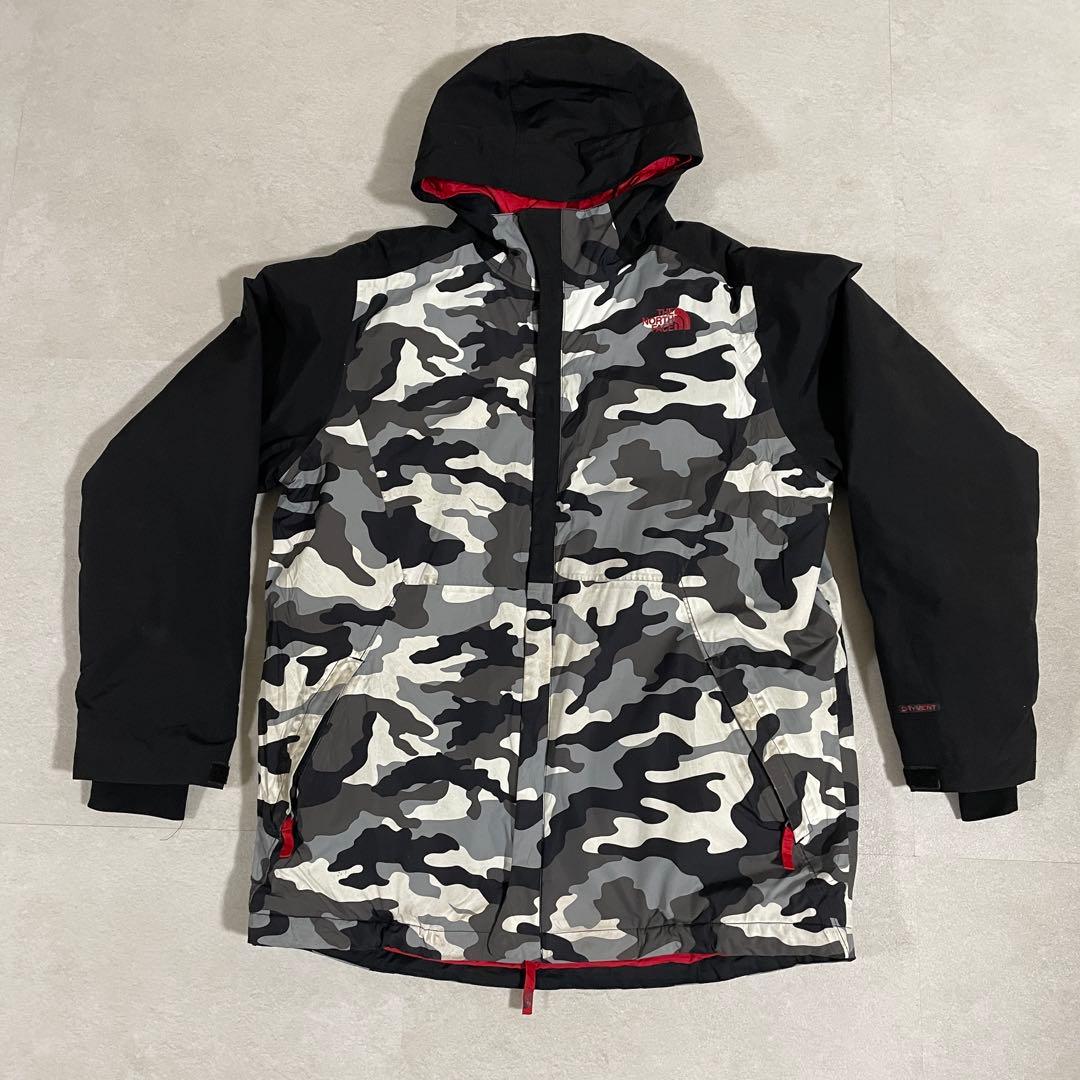 THE NORTH FACEマウンテンパーカー ドライベント カモフラージュ柄