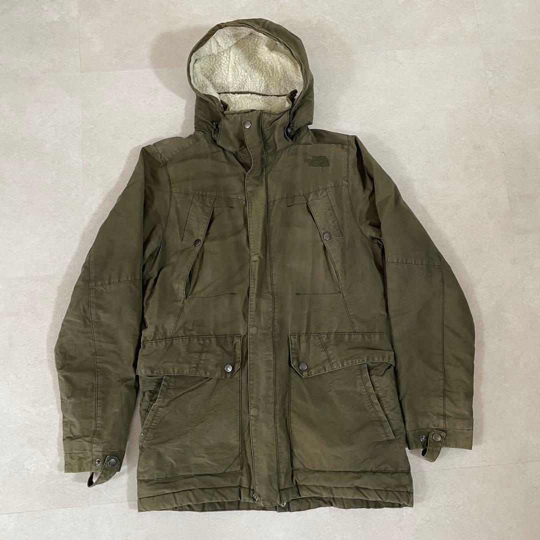 古着 THE NORTH FACE ミリタリージャケット 裏ボア S/P
