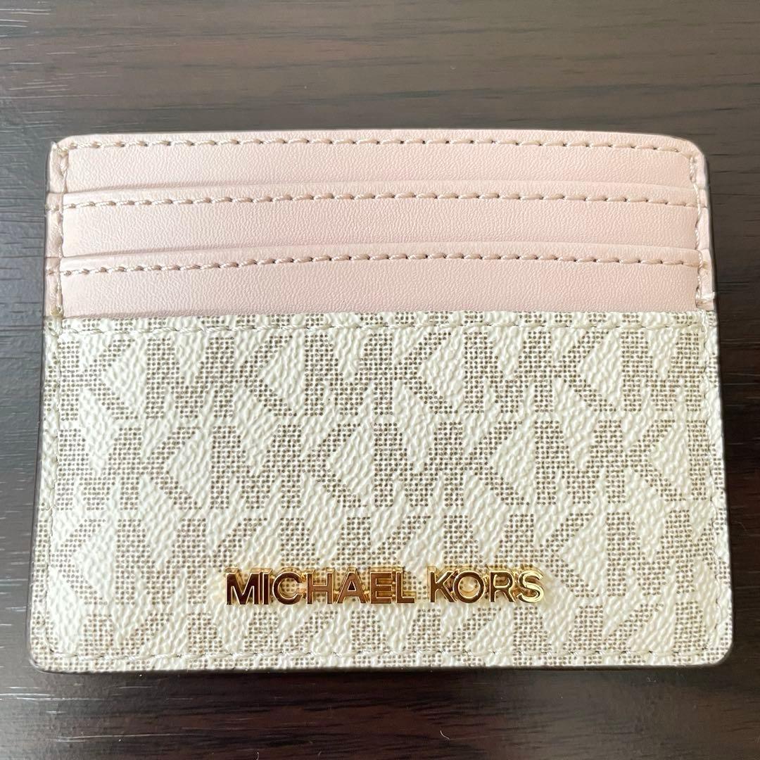 最終値下げ！訳あり新品 箱付 MICHAEL KORS ショルダーバッグ カード
