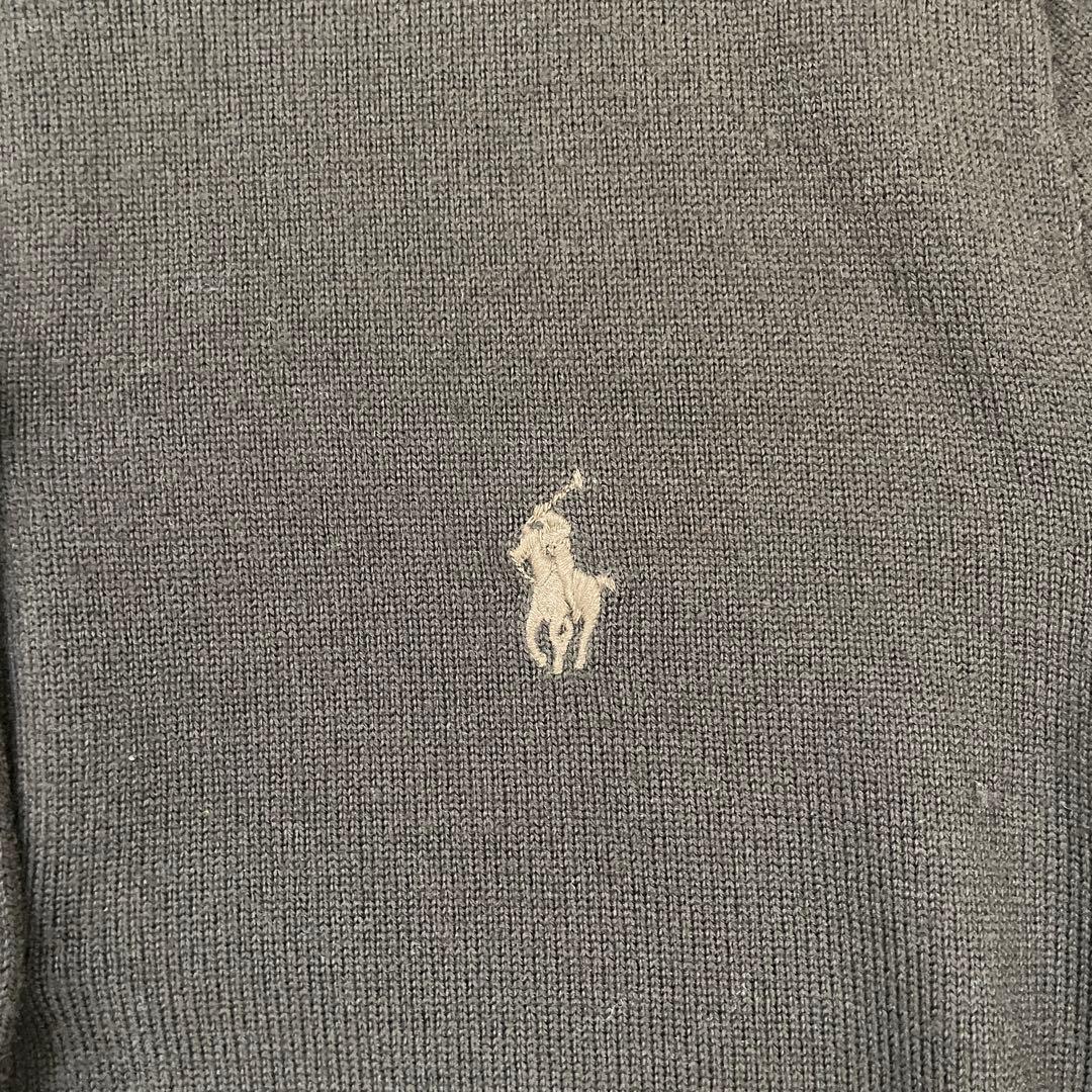 【美品】RALPH LAUREN SPORT 長袖カーディガン ポニー刺繍 M