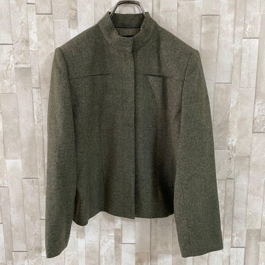 【美品】Leilian セットアップ SIZE 9 (M相当) カーキ