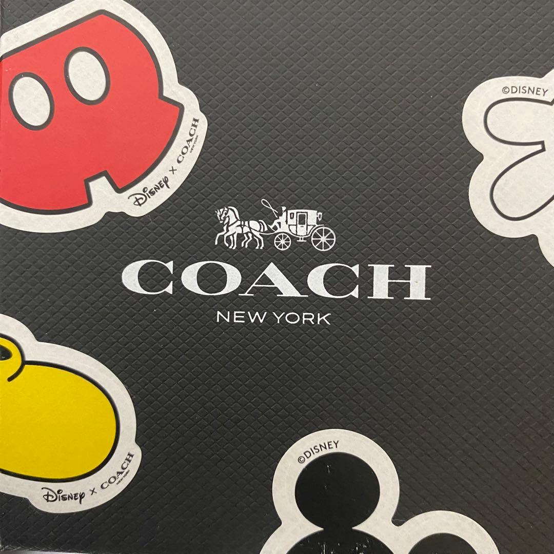 【希少限定コラボ】訳あり新品 COACH×DISNEY ワイド バングル 箱付