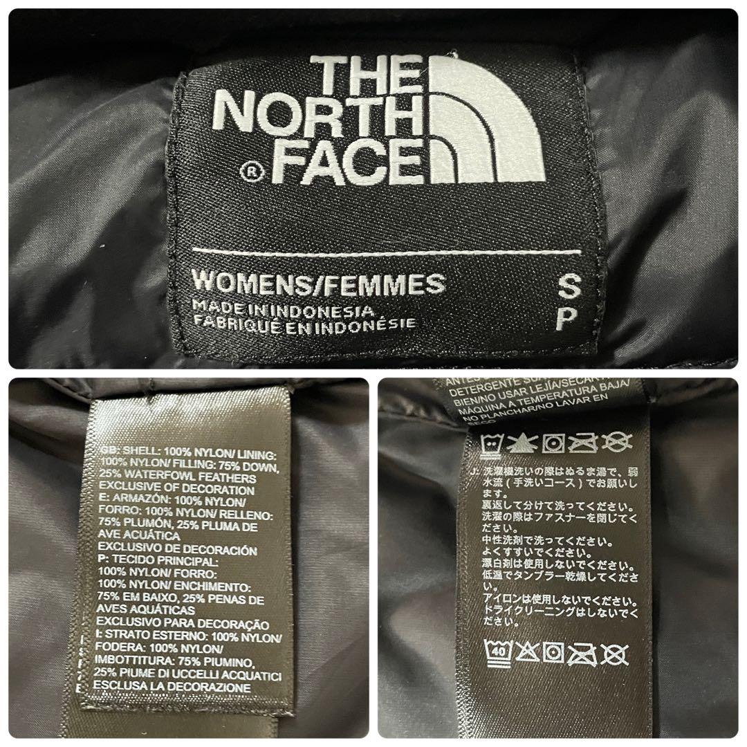 古着 THE NORTH FACE ロングダウンジャケット ブラック SP