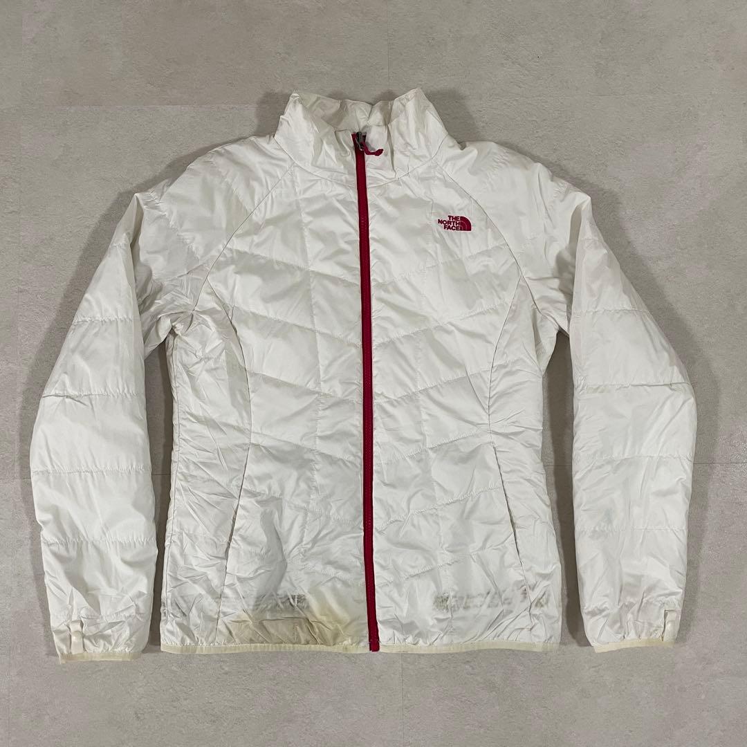 古着 THE NORTH FACE キルティングジャケット サイズM ホワイト