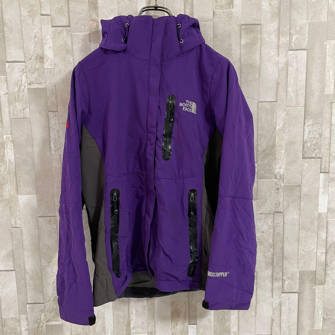 古着 THE NORTH FACE マウンテンパーカー サミットシリーズ 紫色