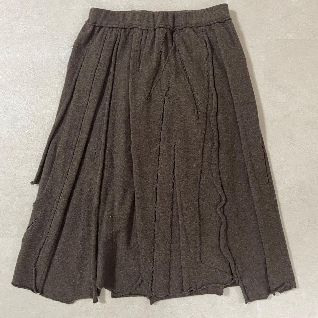【美品】JURGEN LEHL ブラウン スカート Mサイズ