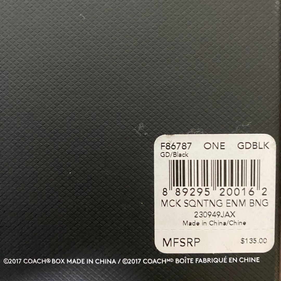 【希少限定コラボ】訳あり新品 COACH×DISNEY ワイド バングル 箱付