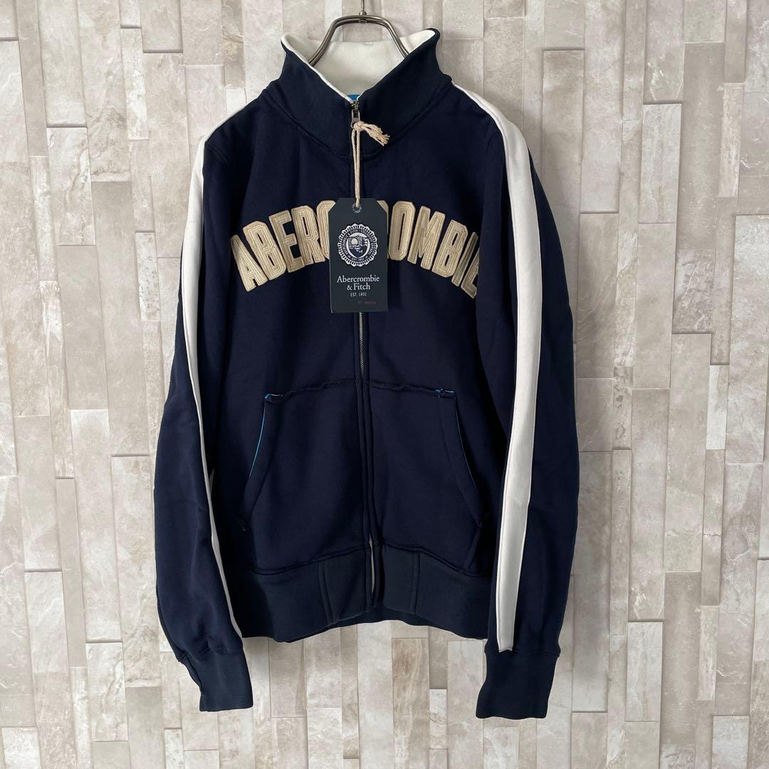 【新品未使用タグ付】 アバクロンビー&フィッチ ジップアップスウェット M