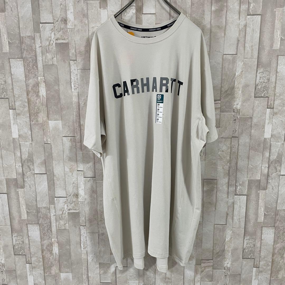 【新品未使用タグ付】Carhartt ホワイト Tシャツ 2XL サイズ