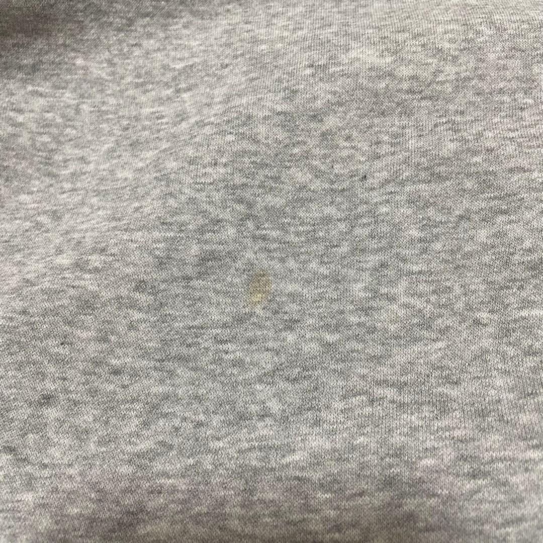 【美品】adidas レガシーサッカークラブロゴ入長袖パーカー Lサイズ グレー