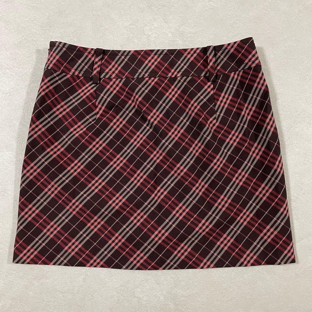 古着 BURBERRY LONDON ブルーレーベル ミニスカート 日本製