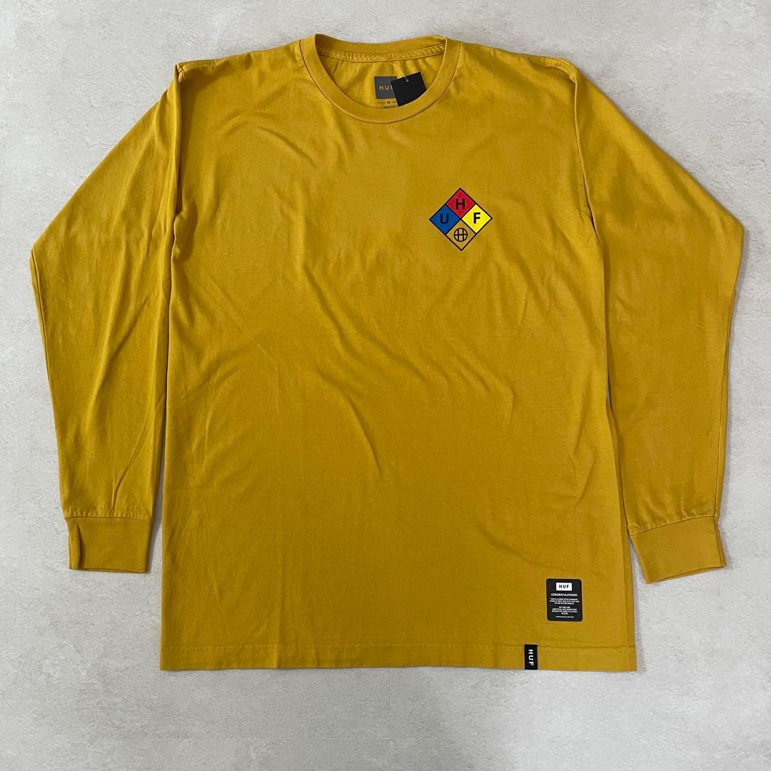 【新品未使用タグ付】希少 HUF HAZARD バックプリントTシャツ M