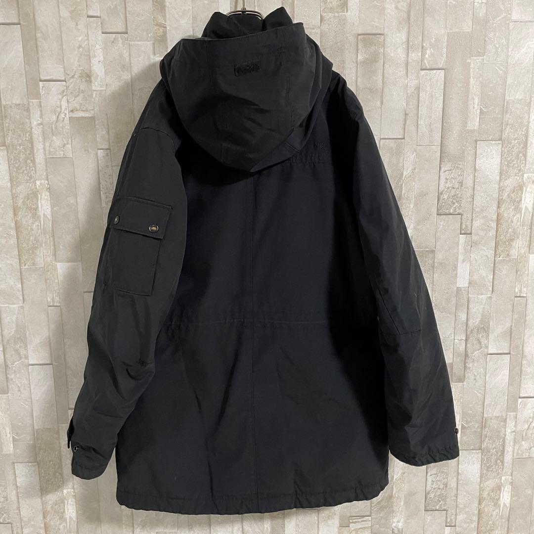 古着 THE NORTH FACE ダウンジャケット ホワイトレーベル L