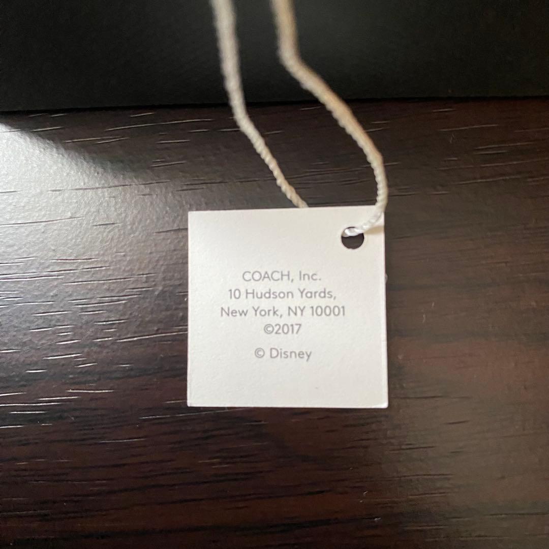 【限定コラボ】訳あり新品 COACH×DISNEY レザーブレスレット 箱付