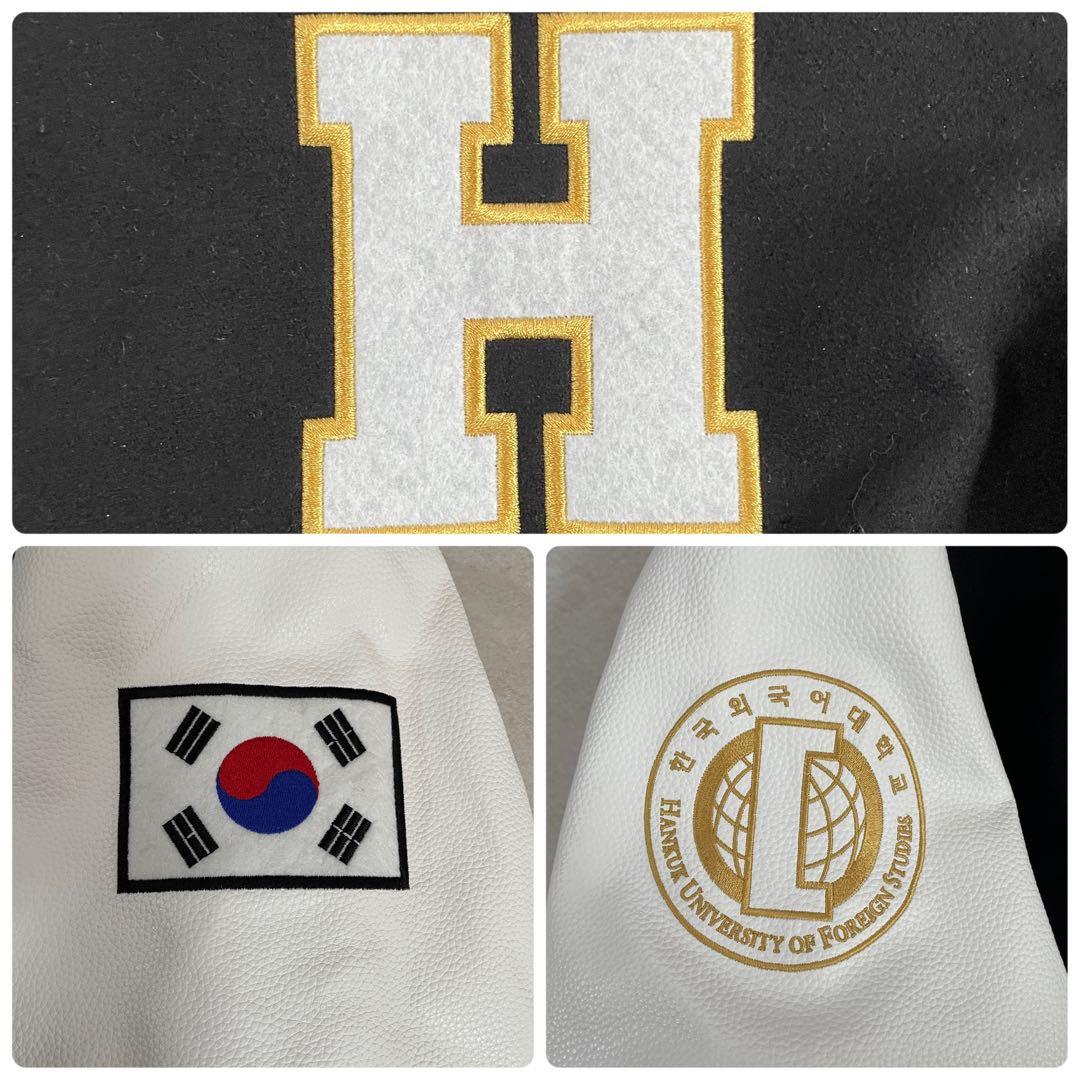 【希少韓国限定】⭐︎日本未発売⭐︎韓国外国語大学校 カレッジ スタジャン サイズL