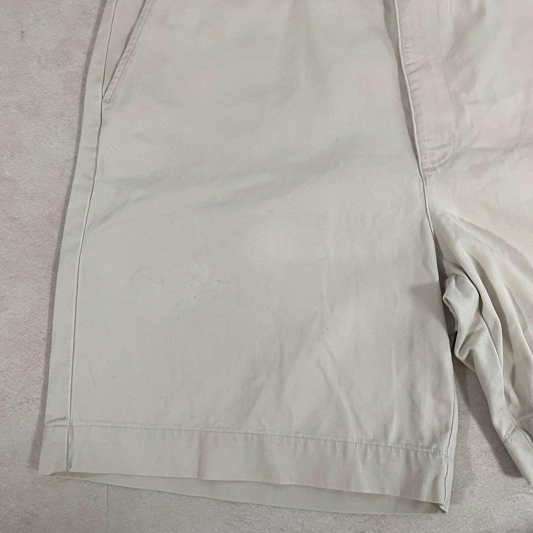 90s POLO RALPH LAUREN ハーフパンツ サイズ36 ホワイト