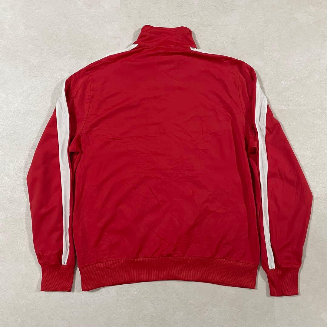 古着 PUMA トラックジャケット XL レッド×ホワイト