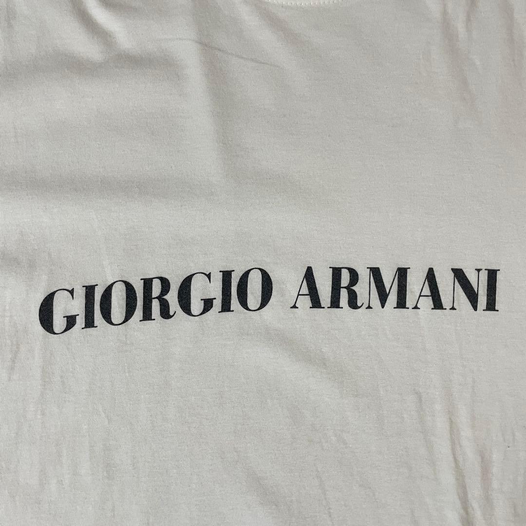 古着 GIORGIO ARMANI 半袖Tシャツ サイズM ホワイト