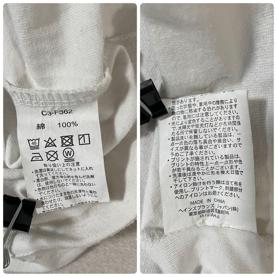 古着 Champion 半袖Tシャツ サイズL ホワイト