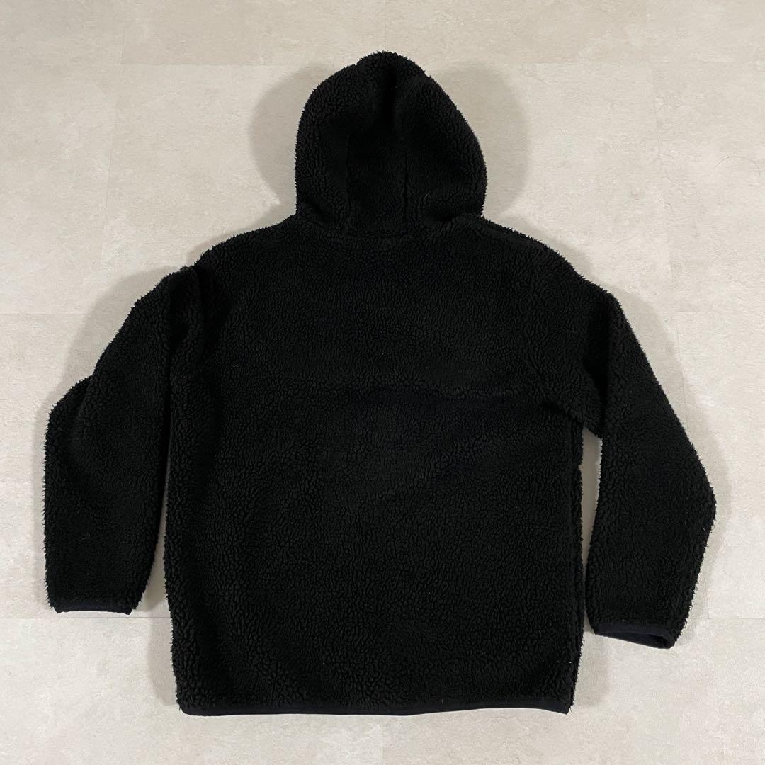 【美品】NATIONAL GEOGRAPHIC ボアジャケット 2XL 黒色