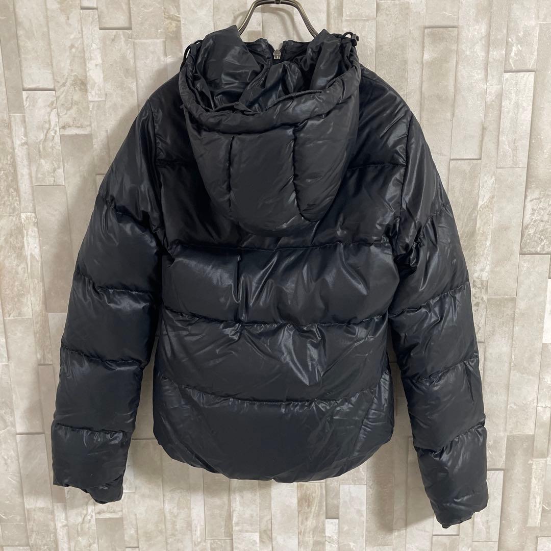 【美品】 DUVETICA ダウンジャケット フード付 ブラック サイズ40