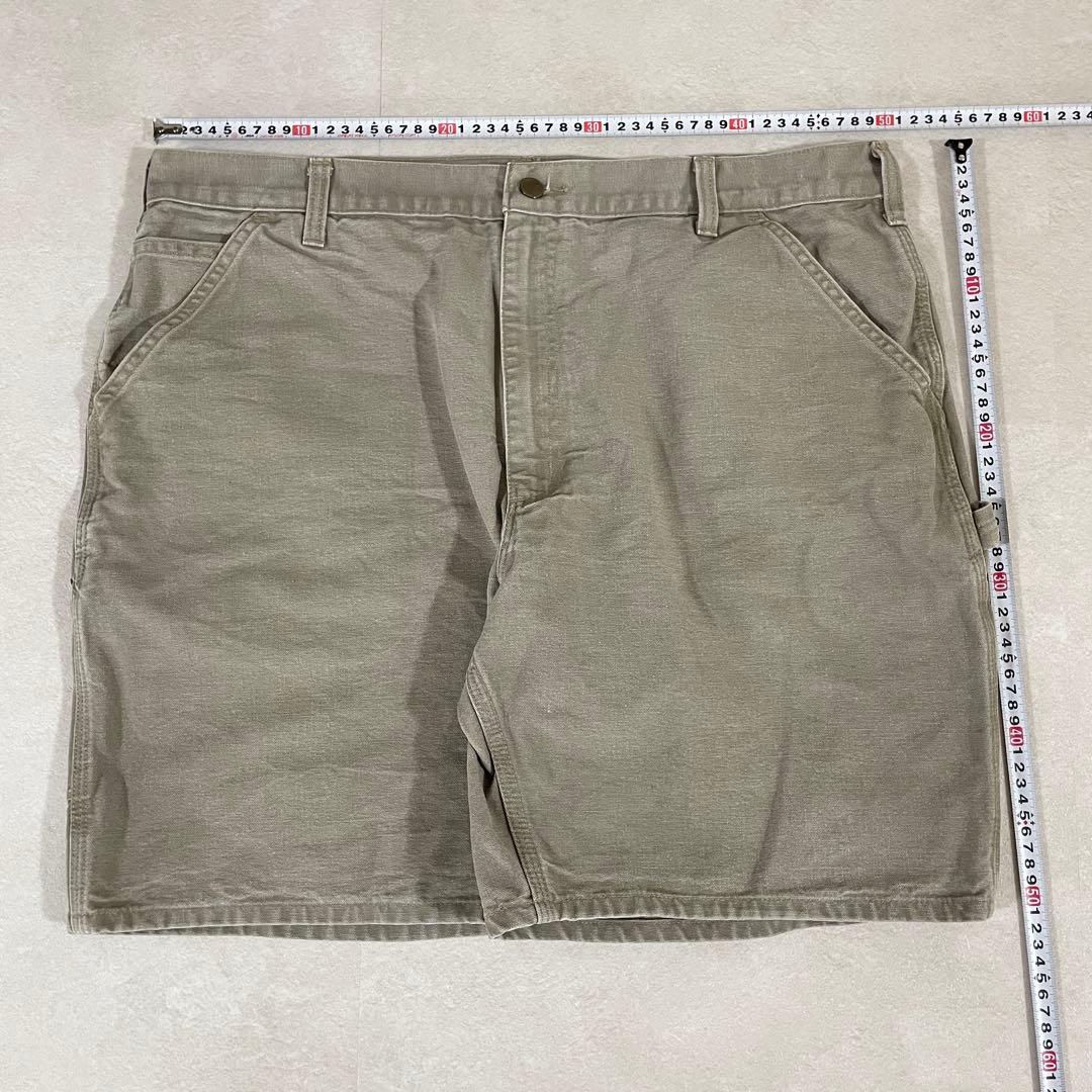 古着 carhartt ハーフパンツ サイズ40 グレー